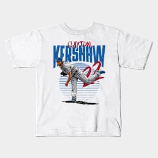 Clayton Kershaw Los Angeles D Rise Kids T-Shirt